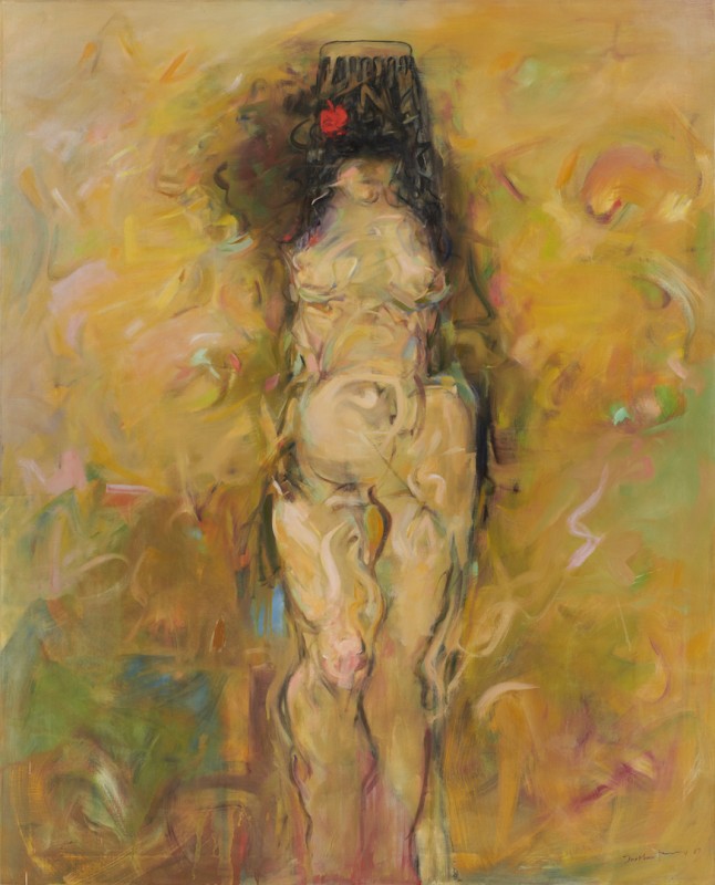 <i>Woman Artist, Nude, Standing</i>